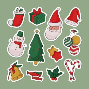 Chrismas Stickers 